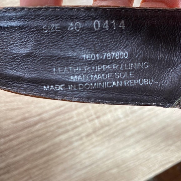 Dansko Fanny Brown Leather Mary Jane Wedge Heel Shoes 40 - Picture 9 of 9